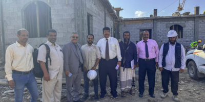 وكيل وزارة الزراعة والأسماك يتفقد الأعمال الإنشائية بمشروع تأهيل قسم الطب البيطري بكلية ناصر الزراعية 