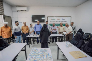 الوكيل الغتناني يختتم دورة تدريبية لسلسلة قيمة الألبان في عدن