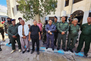 نائب مدير أمن العاصمة عدن يتفقد الجاهزية والانضباط الأمني بعدد من أقسام الشرطة