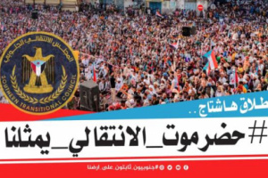 سياسيون ونشطاء جنوبيون يطلقون وسم #حضرموت_الانتقالي_يمثلنا 