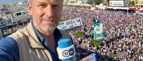 وسائل إعلام دولية تغطي مليونية ساحة العروض بعدن