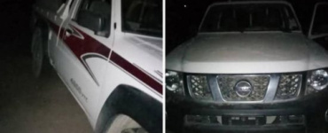 قوات الحزام الأمني تستعيد طقمًا منهوبًا وتضبط المتورطين بأبين