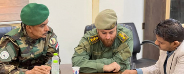 مدير عام الشيخ عثمان ورئيس اللجنة الأمنية يطّلع على التقرير الإحصائي السنوي لإدارة الشؤون القانونية بالحزام الأمني