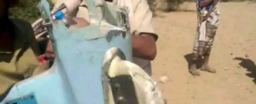 إسقاط طائرة مسيرة إيرانية الصنع في أجواء مديرية بيحان بمحافظة شبوة