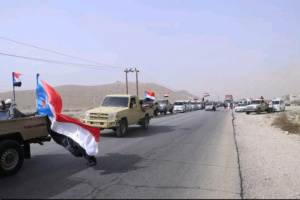 انطلاق موكب أبناء شبوة للمشاركة في مليونية الثبات والتصعيد الثوري في العاصمة عدن