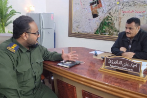 مدير عام المنصورة يشدد على ضرورة تثبيت دعائم الأمن والإستقرار والحفاظ على الممتلكات