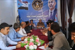 الهيئة التنفيذية لانتقالي الضالع تعقد اجتماعها الدوري وتؤكد الثبات خلف القيادة السياسية