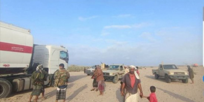 الأجهزة الأمنية في أبين تشتبك مع مسلحين إثر احتجاز ناقلات وقود في أحور