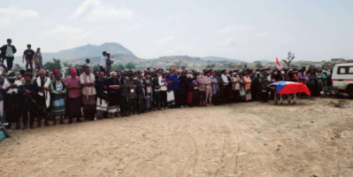 بحضور الحالمي.. تشييع جثمان الشهيد أشرف صالح بمسقط رأسه في حالمين