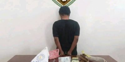 اللواء الثاني دفاع شبوة يضبط مطلوباً أمنياً لشرطة أبين على ذمة قضية قتل في مدخل مدينة عتق