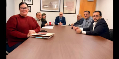 أعضاء الجالية الجنوبية يلتقون عضو الكونجرس الأمريكي تمث كندي في مدينة بافلو ويطلعوه على المستجدات في الجنوب العربي