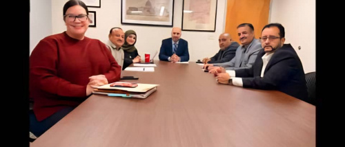 أعضاء الجالية الجنوبية يلتقون عضو الكونجرس الأمريكي تمث كندي في مدينة بافلو ويطلعوه على المستجدات في الجنوب العربي