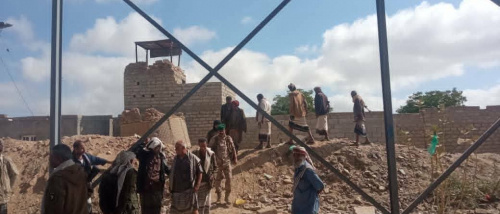 رئيس تنفيذية انتقالي لودر يتفقد مقر الحزام الأمني والنقاط الأمنية حول المدينة