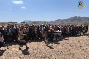 تشييع جثمان الشهيد البطل عبدالجليل الحوشبي في لحج