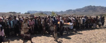 تشييع جثمان الشهيد البطل عبدالجليل الحوشبي في لحج