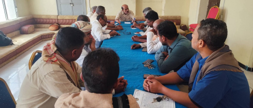 منسقية الانتقالي بجامعة حضرموت تعقد لقاءً تشاورياً لرؤساء تنفيذيات الكليات