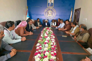 رئيس انتقالي شبوة يناقش مع رؤساء الهيئات التنفيذية بالمديريات الحشد الجماهيري الأربعاء