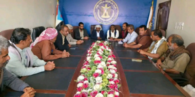 رئيس انتقالي شبوة يناقش مع رؤساء الهيئات التنفيذية بالمديريات الحشد الجماهيري الأربعاء