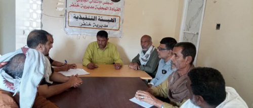 انتقالي خنفر يعقد اجتماعه الدوري ويدعو أبناء المديرية للاحتشاد في مليونية السبت القادم