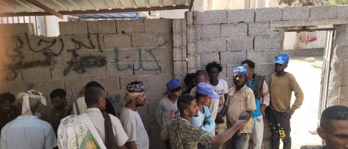 شرطة دار سعد تنفذ حملة أمنية لمكافحة التسول والباعة المتجولين بالشوارع