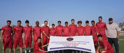 طوارئ الأمن الوطني أبين يتغلب على أمن وطني لحج في افتتاح بطولة الأمن الوطني الرمضانية