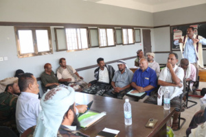 المكتب التنفيذي بمديرية كرش القبيطة يعقد اجتماع دورته الاعتيادية الأولى للعام 2026م