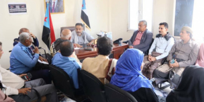 انتقالي أبين يلتقي اللجان التنظيمية لمليونية &ldquo;الثبات والوفاء&rdquo; وادارة مرور المحافظة ويؤكد استكمال الترتيبات النهائية