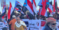 متظاهرو المهرة يؤكدون حق شعب الجنوب في تقرير المصير