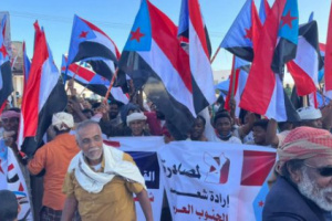 متظاهرو المهرة يؤكدون حق شعب الجنوب في تقرير المصير