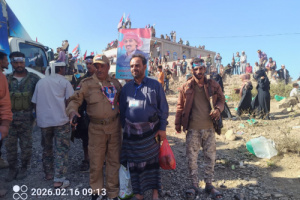 القائد العقيد صالح سالم العُطَيل في ضيافة الضالع بمليونية الثبات والصمود