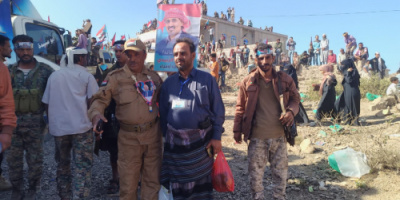 القائد العقيد صالح سالم العُطَيل في ضيافة الضالع بمليونية الثبات والصمود