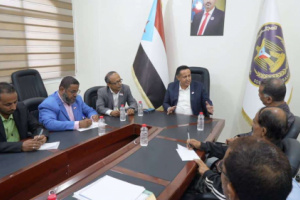 الحالمي يلتقي قيادة الاتحاد العام لنقابات عمال الجنوب ويؤكد أهمية العمل النقابي ووحدة الصف