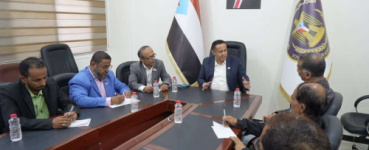 الحالمي يلتقي قيادة الاتحاد العام لنقابات عمال الجنوب ويؤكد أهمية العمل النقابي ووحدة الصف