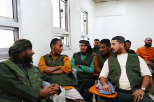 فريق الاحتياط يتغلب على التوجيه المعنوي في افتتاح منافسات المسابقة الثقافية الرمضانية لقوات الأمن الوطني