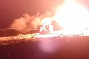 قصف مدفعي يستهدف تجمع آليات حوثية شمال الضالع ويكبدها خسائر كبيرة