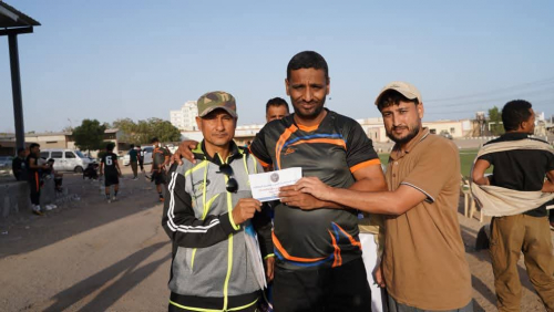 الإمداد يتفوق على أمن وطني الصبيحة بثنائية نظيفة في بطولة الأمن الوطني الرمضانية