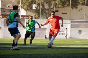 فريق هيئة الطيران يدشن مشواره في كأس عدن الخماسية بفوز مستحق على فريق عبر البحار