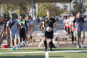 اللواء الأول حزم يتجاوز القيادة والسيطرة بركلات الترجيح ويتأهل للدور الثاني من بطولة الأمن الوطني الرمضانية