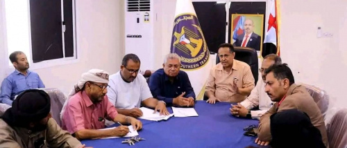 الحالمي يرأس اجتماعا موسعا للهيئة التنفيذية بلحج ورؤساء هيئات المجلس بمديريات المحافظة