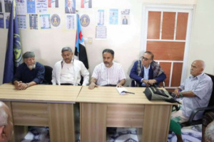 انتقالي أبين يناقش الاستعدادات لمليونية الثبات والقرار في عدن