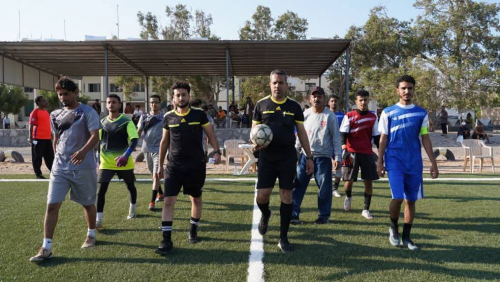 اللواء الثالث دعم وإسناد يتأهل إلى ربع النهائي على حساب المنطقة الحرة في بطولة الأمن الوطني الرمضانية لكرة القدم اللواء الثالث دعم وإسناد يتأهل إلى ربع النهائي على حساب المنطقة الحرة في بطولة الأمن الوطني الرمضانية لكرة القدم