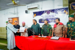 اختتام مسابقة القرآن الرمضانية الخامسة لقوات الأمن الوطني بعدن وتكريم الأوائل في أربع فئات