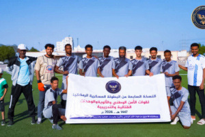 اللواء الأول دعم وإسناد يمطر شباك اللواء الأول حزم بثمانية أهداف ويتأهل إلى ربع نهائي بطولة قوات الأمن الوطني الرمضانية