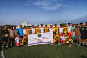 اللواء الأول دعم وإسناد يكتسح الفرقة الرابعة عمالقة بخماسية ويبلغ نهائي بطولة الأمن الوطني الرمضانية