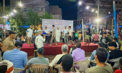 بن جرادي يفتتح بطولة القوة ومصارعة الذراعين (الريست) في مديرية صيرة بعدن