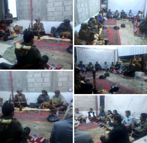 بيان صادر عن اللقاء التشاوري لمشايخ وأعيان قبائل آل دحة (العوالق) بشأن قرار القبض على الشيخ لحمر علي لسود والدعوة لاجتماع قبائل آل علي بن أحمد