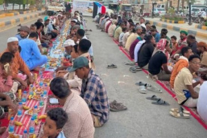 إفطار جماعي في سيئون صدقة على أرواح شهداء القوات الجنوبية