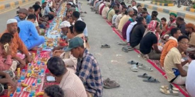 إفطار جماعي في سيئون صدقة على أرواح شهداء القوات الجنوبية