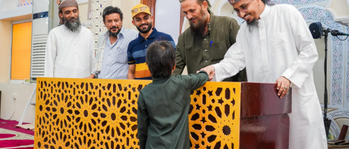 اختتام مسابقة تحفيظ القرآن الكريم في مسجد أبان بمديرية صيرة