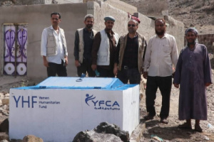 جمعية رعاية الأسرة تدشن مشروع للمياه في منطقة الحود بالضالع